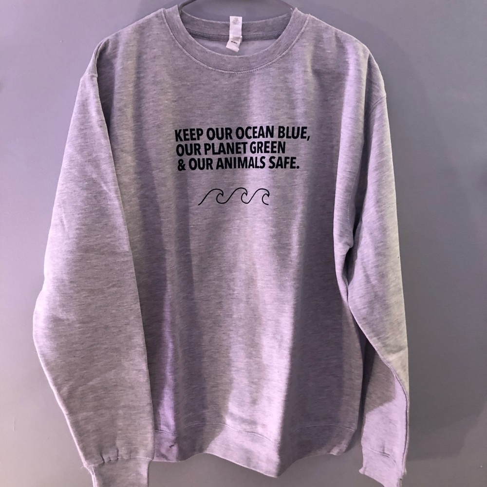 Wholesome Culture - Keep Our Oceans Blue Crewneck